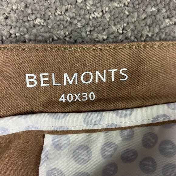 Mugsy Jeans Belmonts Chino Pants Men's 40 x 30 Measures 41 x 29.5 Brown Tan - Picture 8 of 15